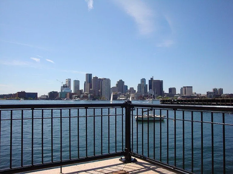 The best Boston skyline views are from this award winning Eastie park.