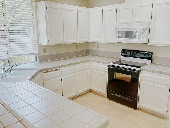Plenty of cabinets and counters