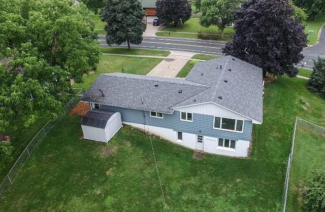 Arial of back of Home.