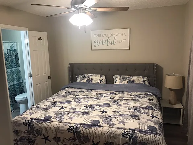 Master Bed Room Suite With Bath room - King Size Bed