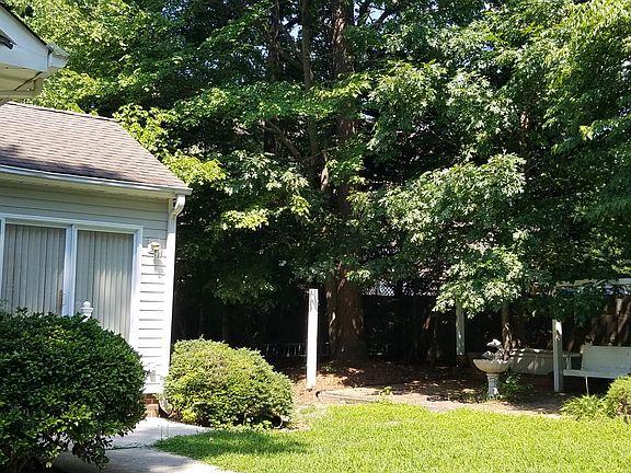 Backyard patio off FL room