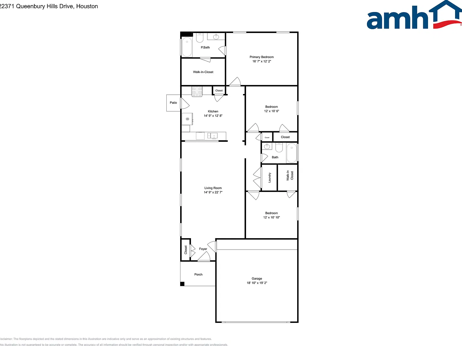 3 bed, 2.0 bath, 1407 sqft, $1,760 — Photo 2
