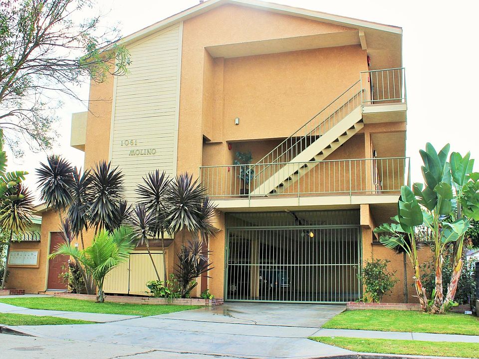 Secured parking below......front door is right at the top of the stairs.