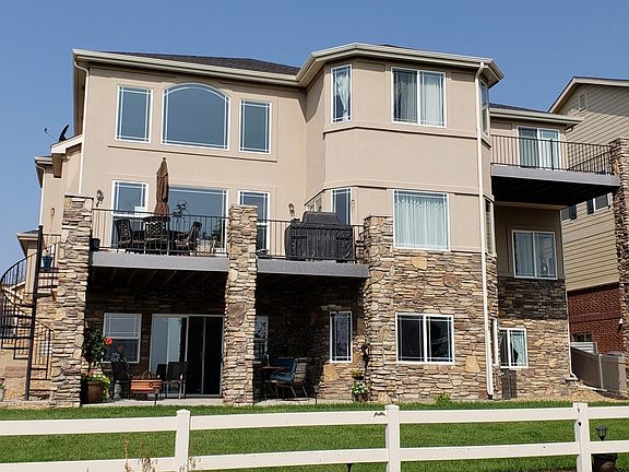 Stone Wraps Around Home