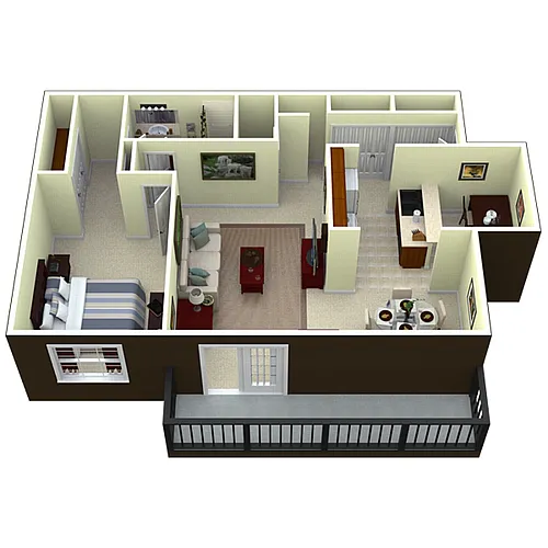 Floor plan The Keystone