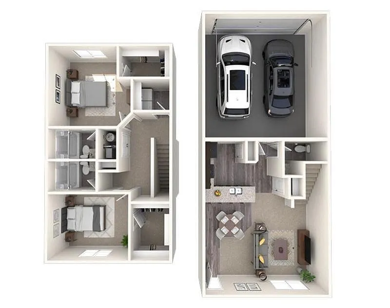 Floor plan 2X25