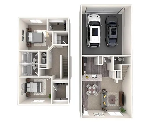 Floor plan 2X25