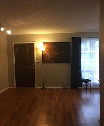 front door, living area