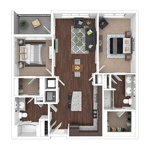 Floor plan Inman Park