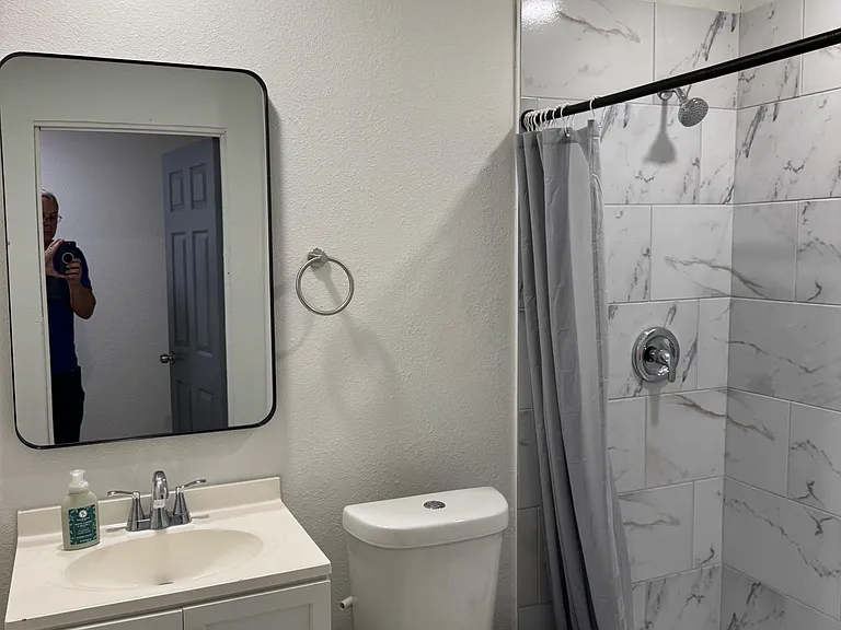 Hallway 2 shared bathroom