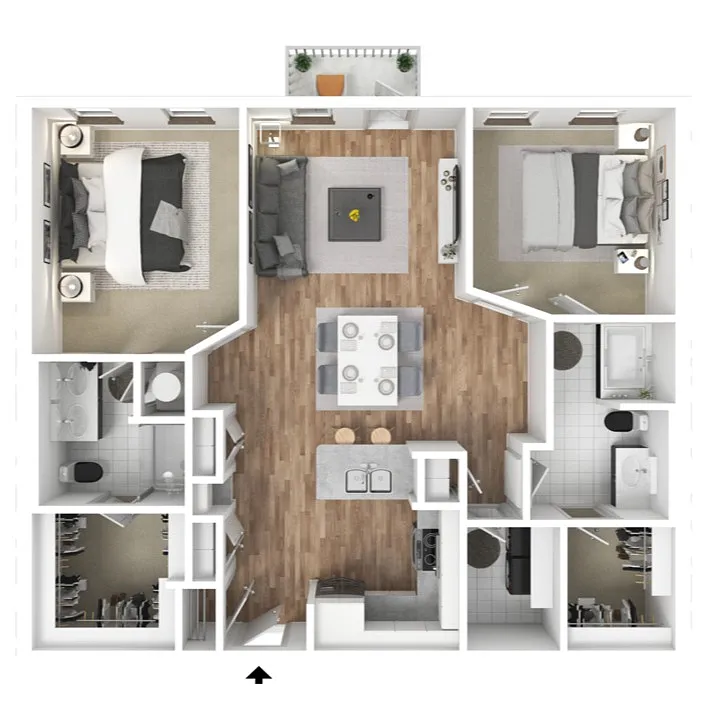 Floor plan Burlington