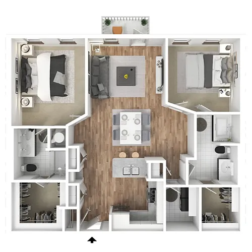 Floor plan Burlington