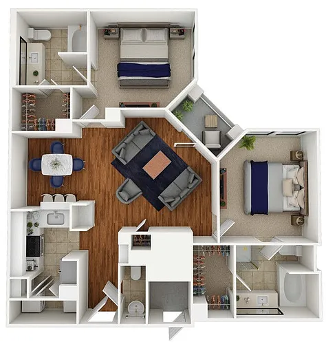 Floor plan B2
