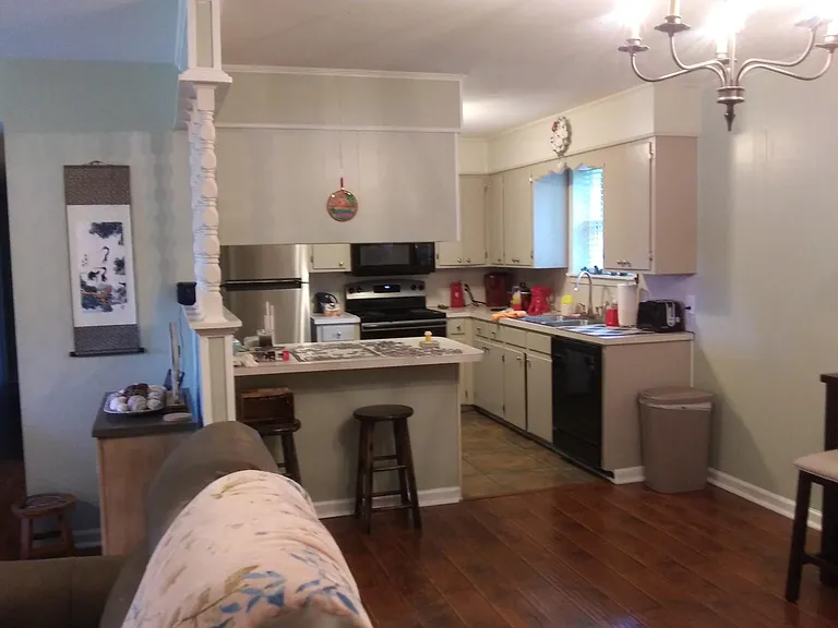 View From D/R into Kitchen