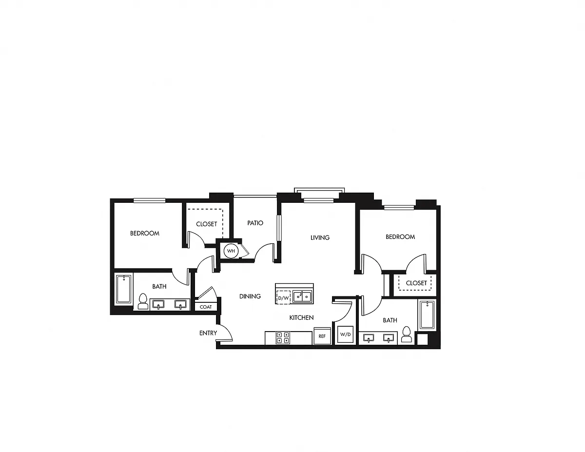 Floor plan Plan B1