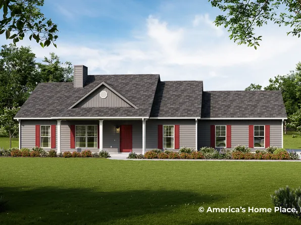 Walton III A Plan, Oxford, AL: Build On Your Lot