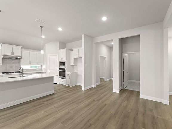 Representative Photo Addison II open-concept kitchen and dining area