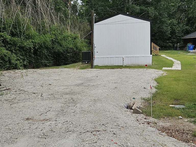You have your own driveway.
Home is NOT in a trailer park.