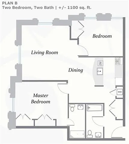 Floor plan Plan B