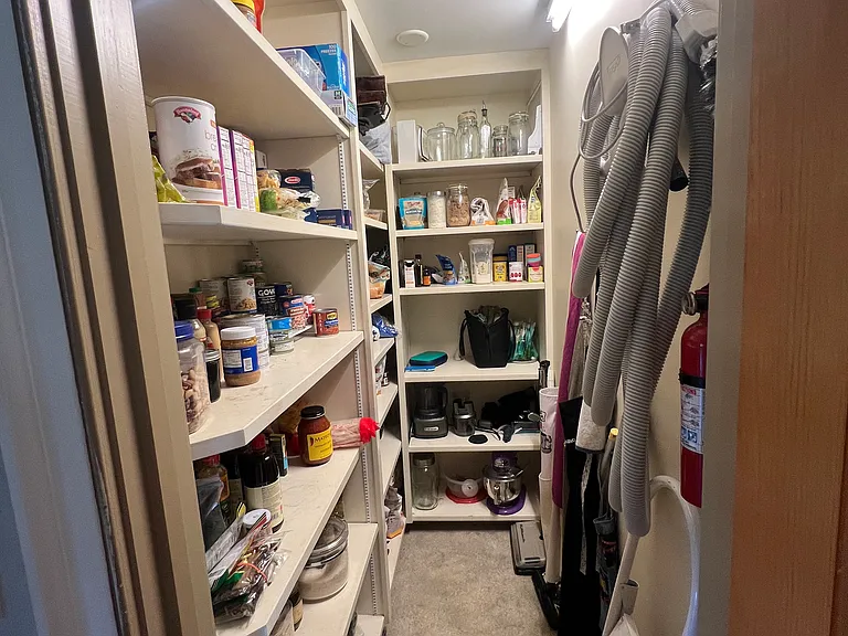pantry off of kitchen