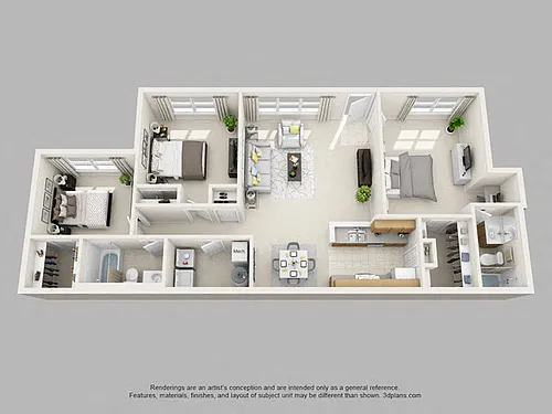 Floor plan Hampton