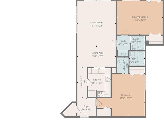 2nd image of 3047 S Atlantic Ave APT 201