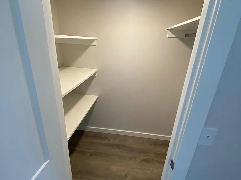Hall closet