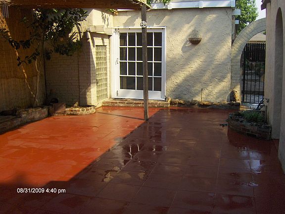 back patio