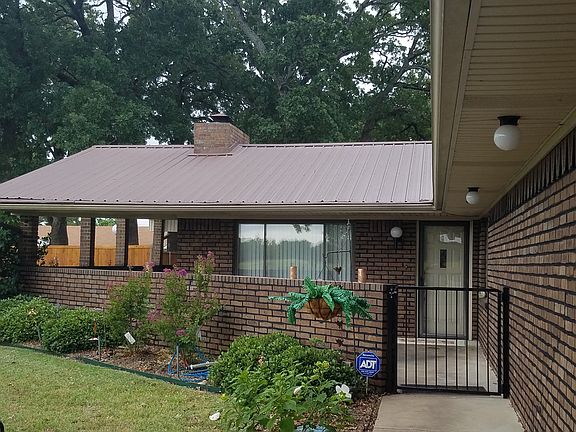 Large patio - metal roof