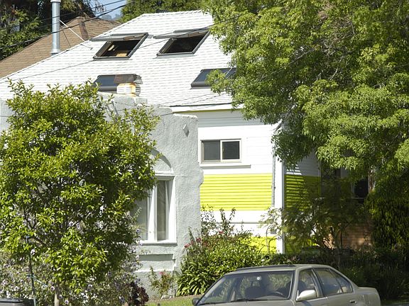 8 Velux windows and skys.