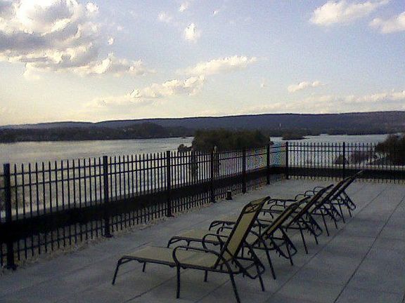 Lounge chairs on the Susquehanna 
