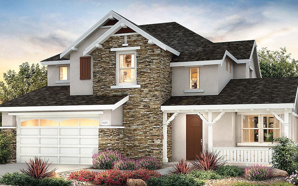 French Villa Elevation