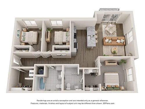 Floor plan Willow