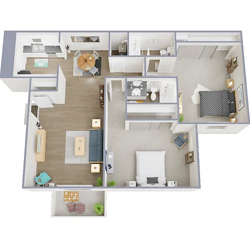Floor plan Plan C