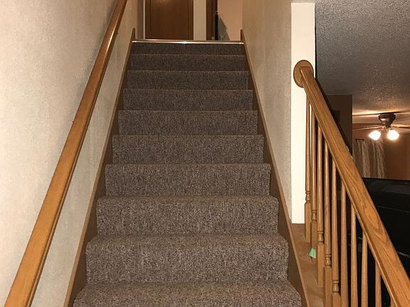 view looking upstairs