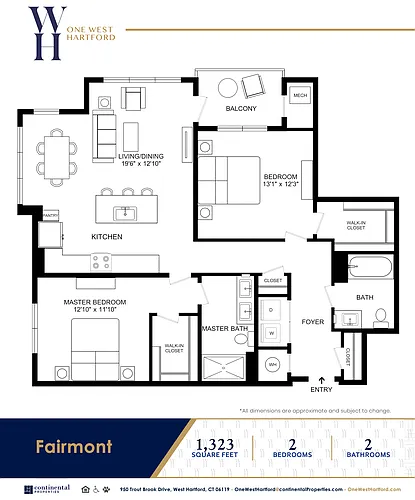 Floor plan Fairmont