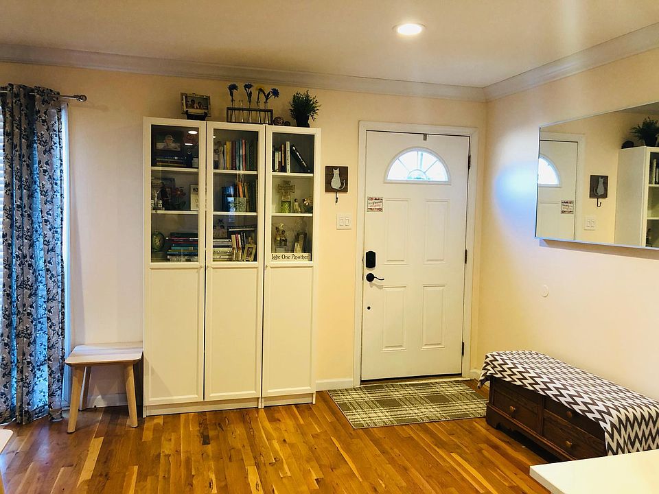Ikea cabinets mounted to the wall are simple, clean, and adds lots of extra storage.