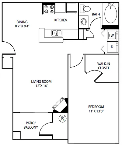 Floor plan 1A