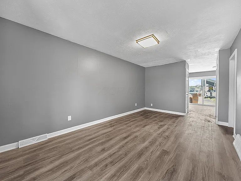 Living room, facing the kitchen