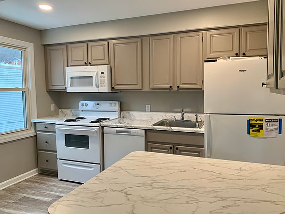 Eat in kitchen with brand new appliances