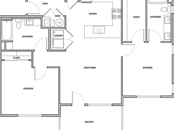 3rd image of 1140 Charlo St #203