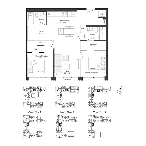 Floor plan W0341