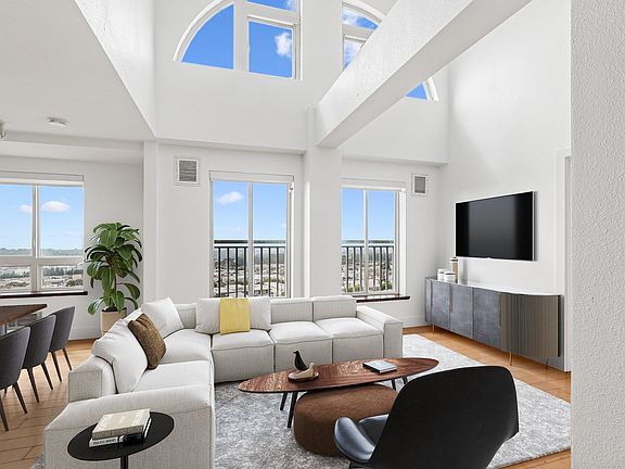 Open-Concept Living & Dining Space