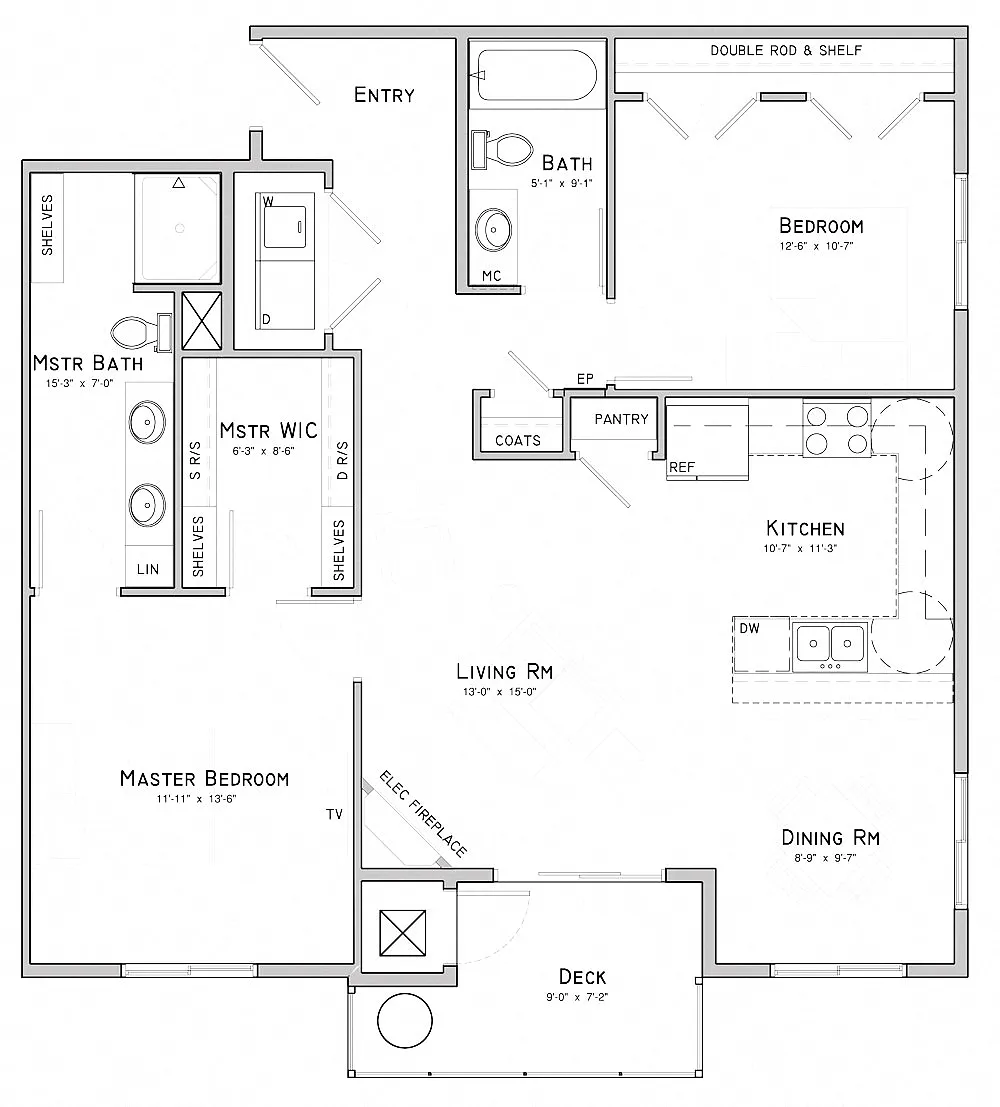 Floor plan Goldenrod