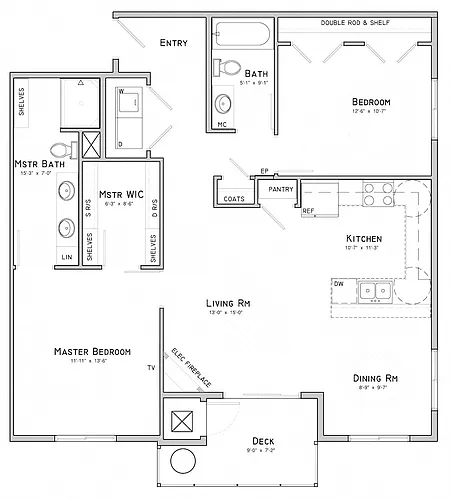 Floor plan Goldenrod