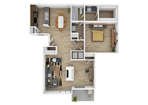 Floor plan Corsac
