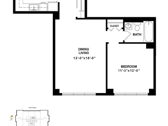 2nd image of 225 E 95th St #B29a