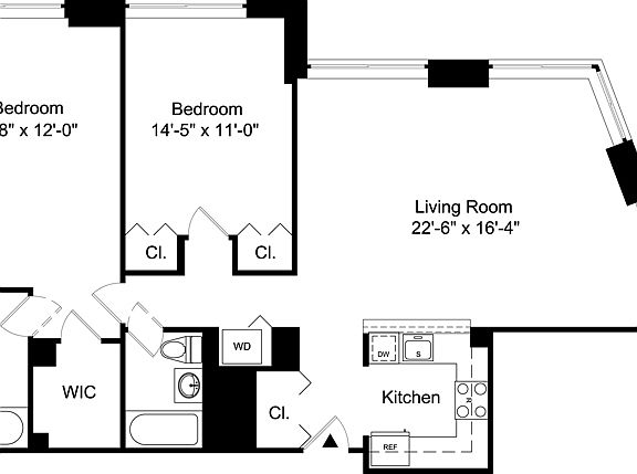 2nd image of 450 N End Ave APT 11J