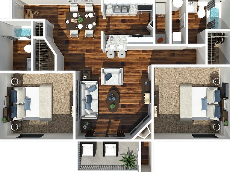 2 Bedroom 2 Bathroom 2 Bedroom 2 Bathroom
