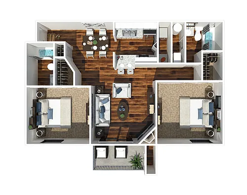 Floor plan Rosewood
